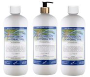 Claudius Cosmetics B.V. Natural Spa Bodylotion Natural Spa 1 Liter - met gouden pomp - set van 3 stuks