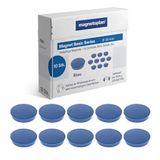 Magneet magnetoplan Ronde magneet Basic, 38 mm, blauw