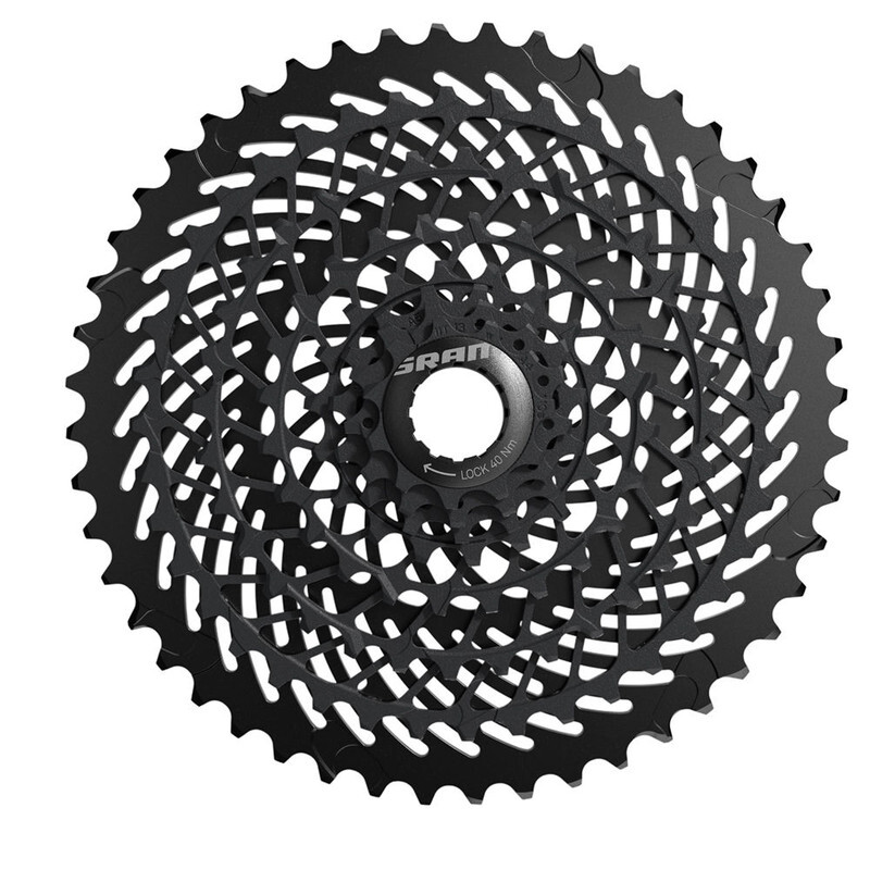 SRAM EX1 E-BLOCK XG-899 cassette 11-48 tanden zwart