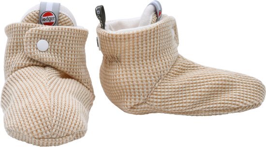 Lodger Babyslofjes Slipper Ciumbelle - Gebroken wit - 6-12 mnd wit