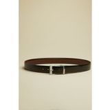Ted Baker Connary Ceinture en cuir réversible Noir Taille : W32