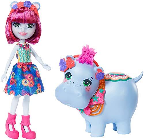 Enchantimals GFN56 Hedda Hippo en Lake poppen, speelgoed vanaf 4 jaar
