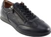 Mephisto Leon.6100 Cuir Noir Homme Baskets Basses Taille 43