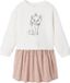 Vertbaudet Robe deux matières DISNEY ANIMALS® Marie de Aristokatten