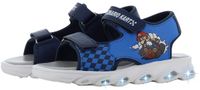 Leomil Super Mario - Sandalen voor jongens - Mario Lichtgevende schoenen voor kinderen - Zomerschoenen van 2 tot 8 jaar - Maat 29 - Blauw
