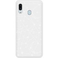 Samsung Galaxy A20 Lignes etoilees Verstevigd hoesje met sublimatie bedrukking