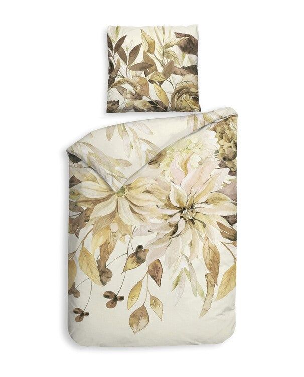 Lion Beddenshop Heckett & Lane Horatia Dekbedovertrek - Katoen Satijn - Off White - 140x200/220