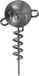 Fox Rage Corkscrew Round Jig Heads (3 pcs) - 15g