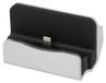 Avizar station de recharge rapide pour iPhone, 18W, avec câble (1 mètre), argent