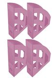 helit H2661028 - Tijdschriftenhouder "the green bridge" DIN A4-C4 roze