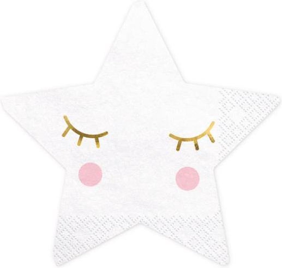 Partydeco Servetten Little Star 16 x 16 cm 20 stuks