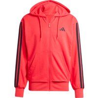 adidas Essential 3-Stripes Hooded Zip-Up Sweatshirt