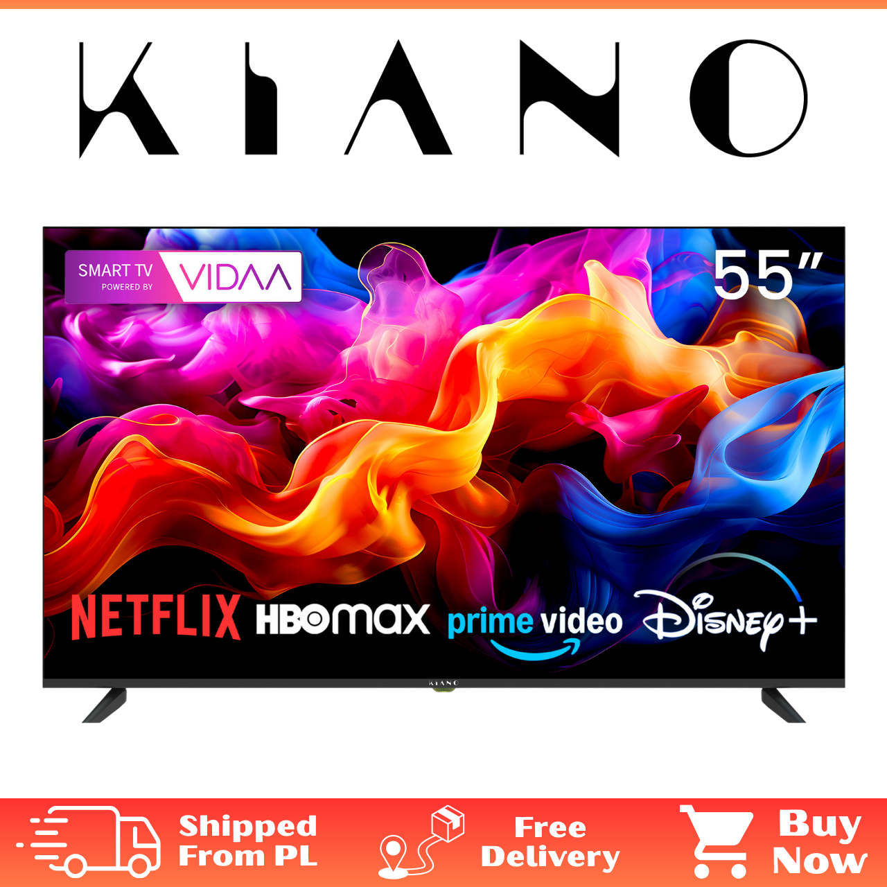 Kiano Elegance / Smart TV / 55 / Vidaa