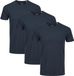 Jack & Jones Heren t-shirt 3 pack Basic navy blue