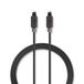 Nedis Câble audio optique - Toslink - Toslink - 2m - Anthracite