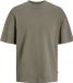 JACK & JONES T-shirt Basis Ronde Hals Verlaagde Schouder Korte Mouw Shirt JJEURBAN