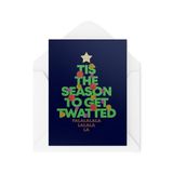 Grappige Banter Card Grappige kerstkaarten - Tis het seizoen - Kerstkaarten voor volwassenen - Seizoensgebonden wenskaarten - Feestkaarten - CBH1861