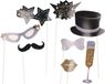 Fiestas Guirca Fiestas Oud & Nieuw Foto Prop Set - 18-delig