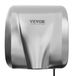 VEVOR Handdroger, 1300 W, elektrische handdroger, 7-10 seconden droogtijd, commerciële wandhanddroger, handföhn met HEPA-filter, 99,97% filtratie-efficiëntie, luchthanddroger, keuken, badkamer, toilet