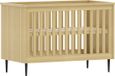 Born Lucky Babybed / Ledikant Praag verstelbare bodem 60x120 cm - Natural