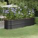 Maison Exclusive - Jardinière surélevée, acier galvanisé, 296x80x68 cm, couleur anthracite