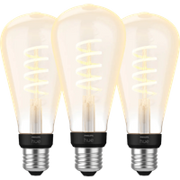 Philips Hue Filament White Ambiance Edison XL 3-pack