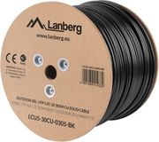 Lanberg LCU5-30CU-0305-BK Netwerkkabel Zwart 305 m Cat5e U/UTP