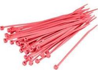 TRU COMPONENTS 1593706 TC-CV300S203 Kabelbinder 300 mm 4.80 mm Rood 100 stuk(s)