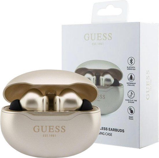 Guess True Wireless Bluetooth In-Ear Oordopjes - Goud