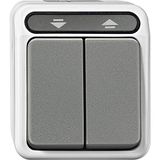 Merten AQUASTAR Rolluikknop MEG3755-8029 - Gris clair