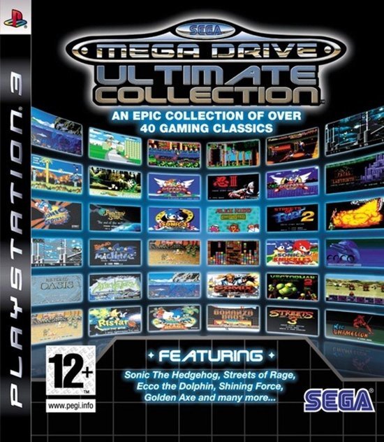 Sega Mega Drive Ultimate Collection (essentials PlayStation 3