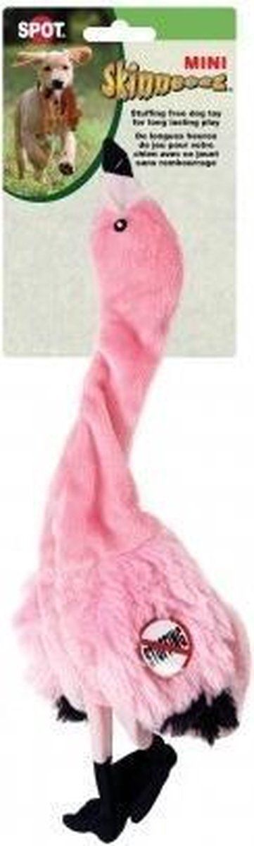 Skinneeez Plush Flamingo - Small 34 cm - Roze
