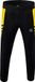 Erima Six Wings Worker Broek Heren - Zwart / Geel - Maat S
