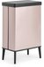 Curver Verto High - Prullenbak 54L - Rosé - 44x27x69cm