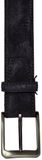 Melik Aspen Riem Donkerblauw Suede Heren 110CM