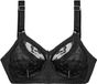 Triumph Doreen X BH zonder beugel, ondoorzichtig voor dames, Zwart, 105F