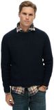Superdry - Grof gebreide trui met raglanmouwen - Heren - Sweaters