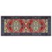 vidaXL - Tapijt - ORIZ - Rood - 80 x 200 cm - 100% Polyester