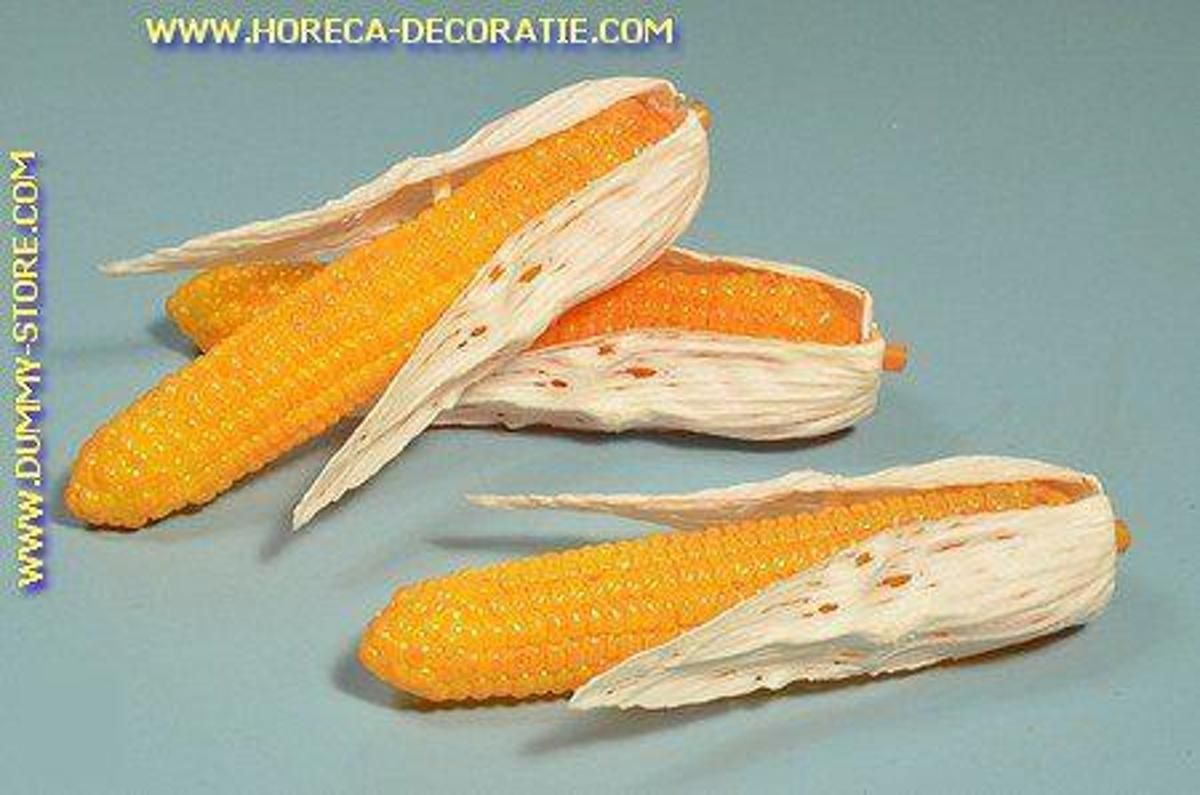 Horeca-decoratie.com Maiskolf 3 stuks dummy