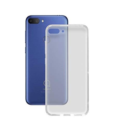 Bigbuy Tech S1903487 beschermhoes voor mobiele telefoon Alcatel S1 Flex transparant