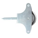 Amig - Muurbeugel voor planken en rekken, maximale opening 16 mm, Zamak materiaal, chroom afwerking, Pelican beugel