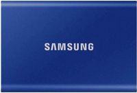 SAMSUNG Externe SSD T7, USB Type C, blauw, 2TB
