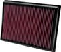 K&N vervangingsfilter passend voor Lexus GX460 / Toyota 4 Runner, FJ Cruiser, Landcruiser 4.0 2010-2016 (33-2438)