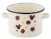 Emalia Pleszew Poêle en émail Biedronka 22cm 6L - Convient pour induction