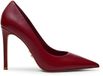 Steve Madden Damesschoenen Thrive Platte sandalen Wijnleder Bordeaux Leer Maat 38