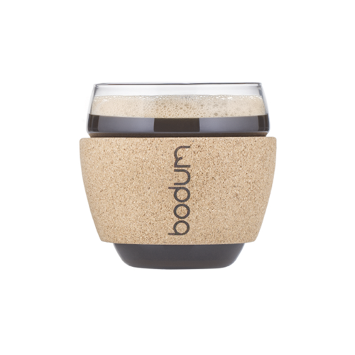 Bodum Pavina Glas 0.1L Kurk - 2 stuks - 0699965379742