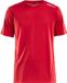 Craft Rush S/S Tee Sportshirt Heren - Rood - Maat XXL