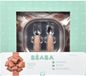 Béaba Eerste Maaltijd Cadeauset – Savannah Bloom – Inox Bord, Ergonomisch Kindbestek – Vanaf 4 Maanden