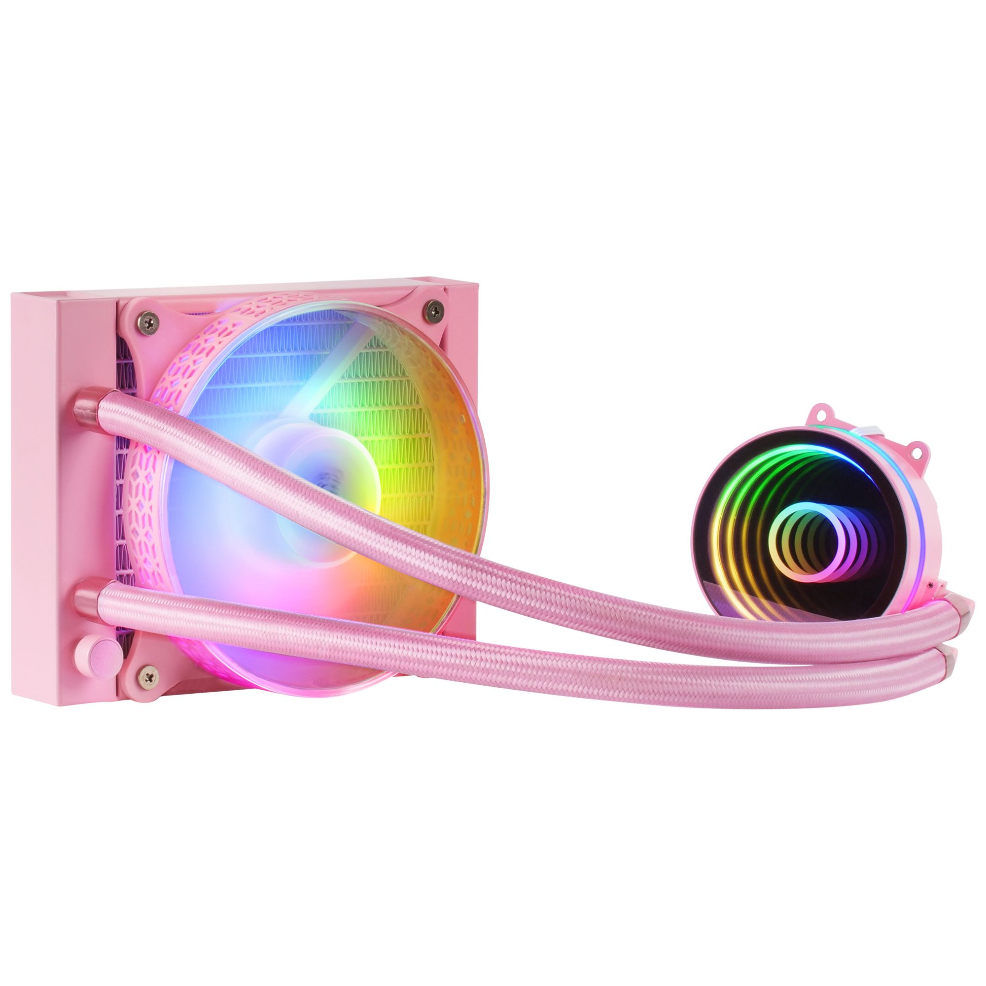 Mars Gaming MLONE120P Alles-in-één vloeistofkoeler 12 cm Roze