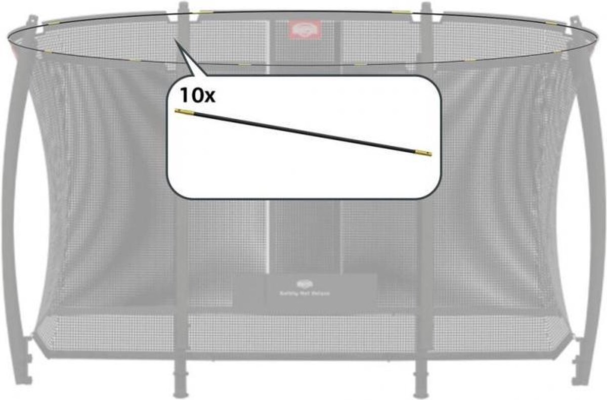 Berg Ultim Safety Net Deluxe - Hoepelset 330